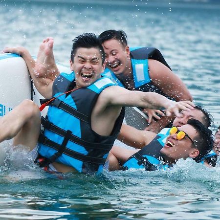 Sun Moon Lake Onelife Hostel Юйчи Экстерьер фото