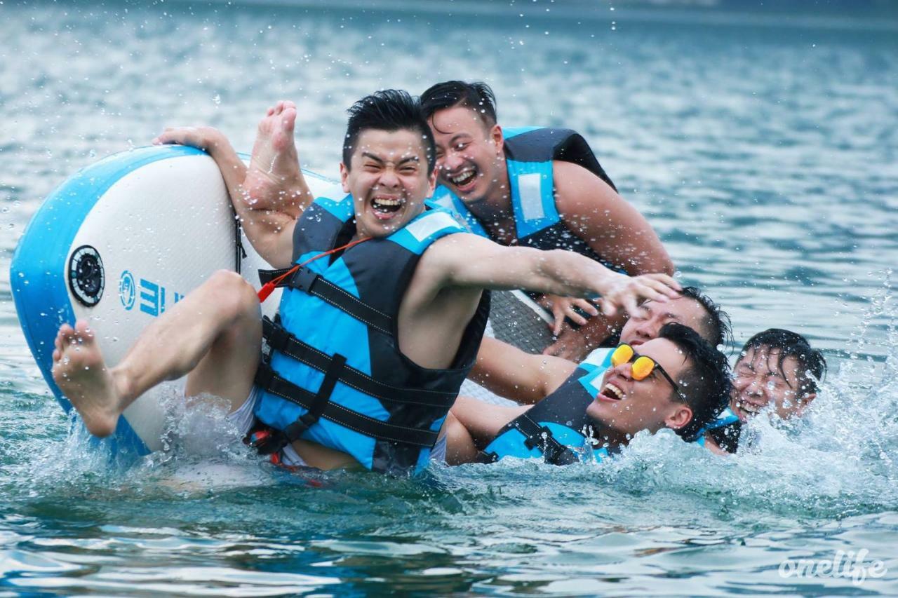 Sun Moon Lake Onelife Hostel Юйчи Экстерьер фото