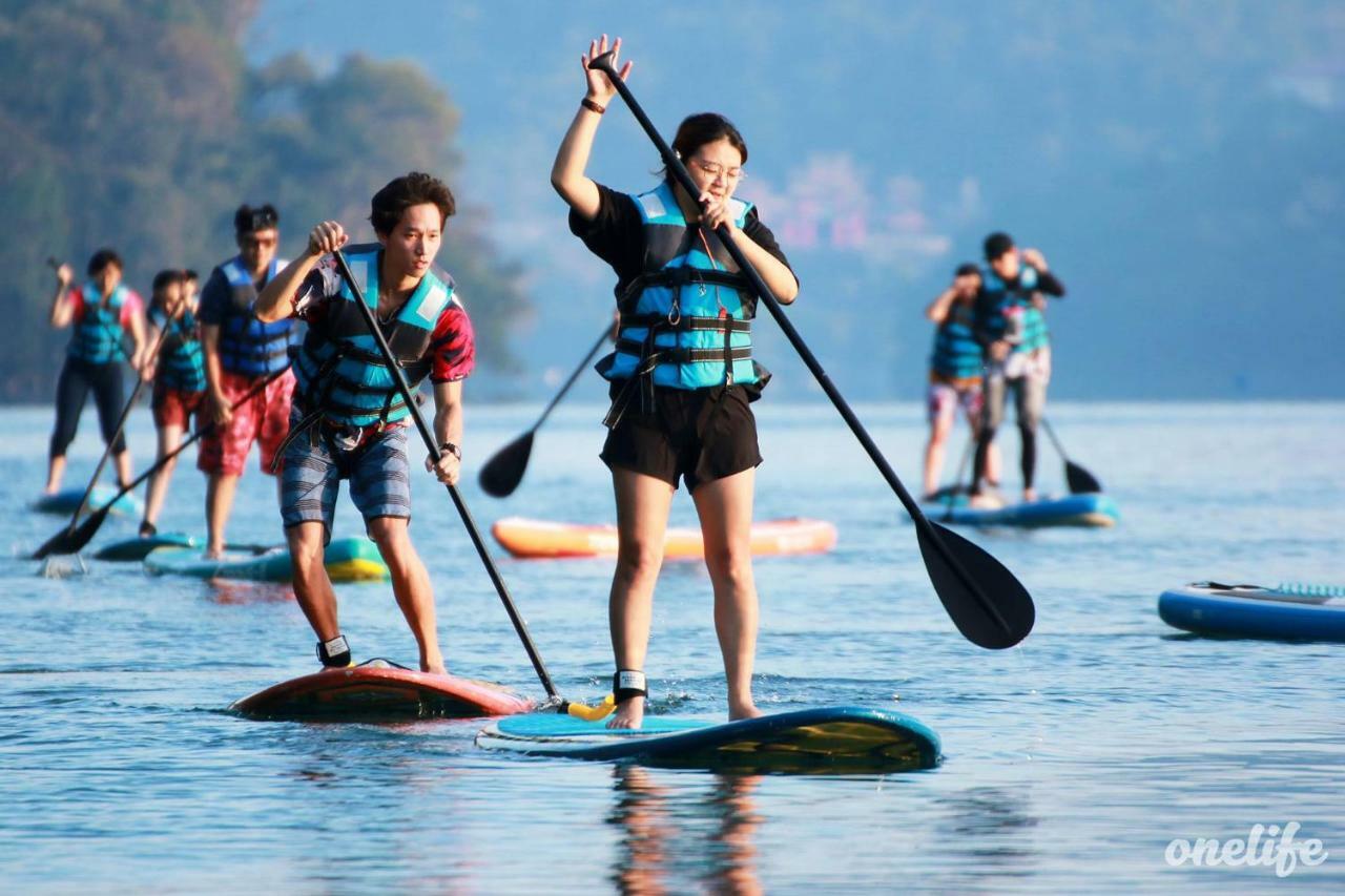 Sun Moon Lake Onelife Hostel Юйчи Экстерьер фото