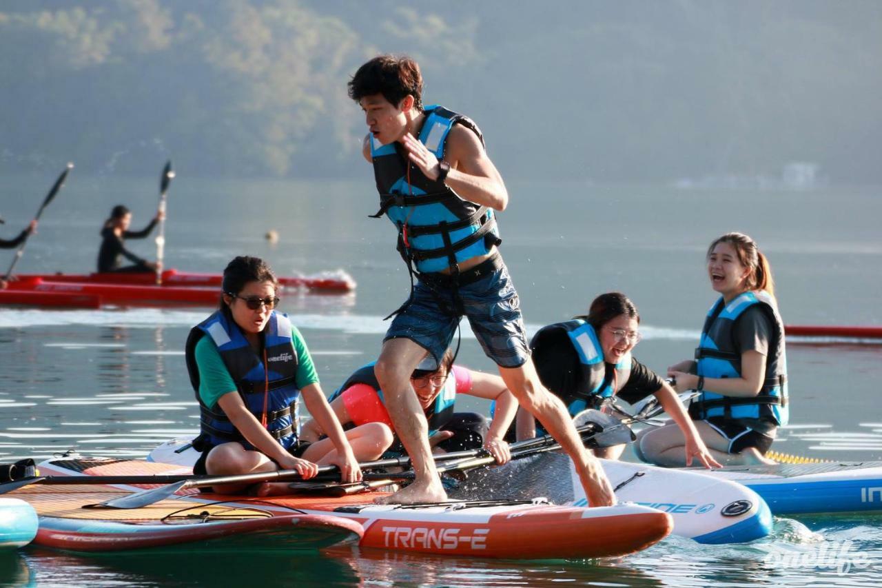 Sun Moon Lake Onelife Hostel Юйчи Экстерьер фото